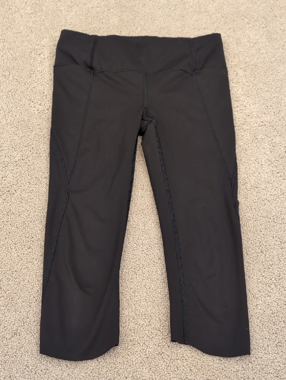 Athleta Capri Black Performance Leggings